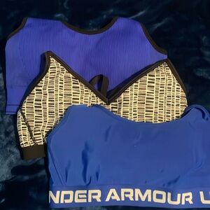 Under Armour, Victoria Secret, & Calvin Klein Sports Bras size large